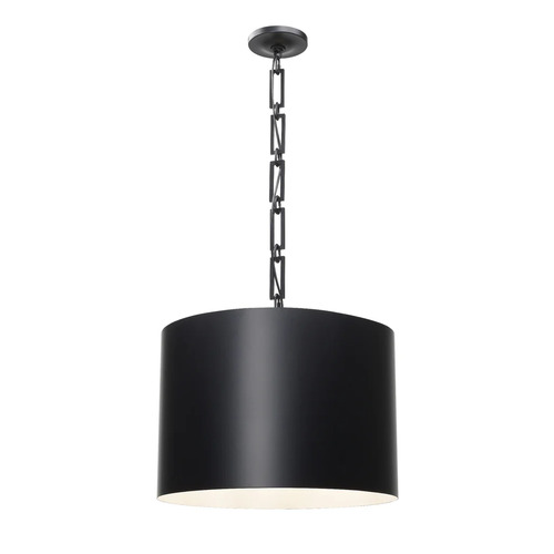 Alston 6-Light Chandelier in Black & White by Crystorama Lighting