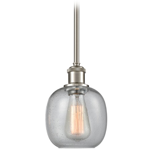 Belfast Brushed Satin Nickel Mini Pendant by Innovations Lighting