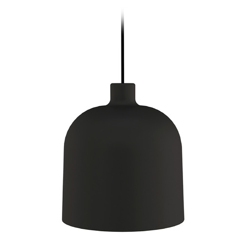 Visual Comfort Modern Collection Foundry LED Pendant in Nightshade Black by Visual Comfort Modern 700TDFNDB-LED930