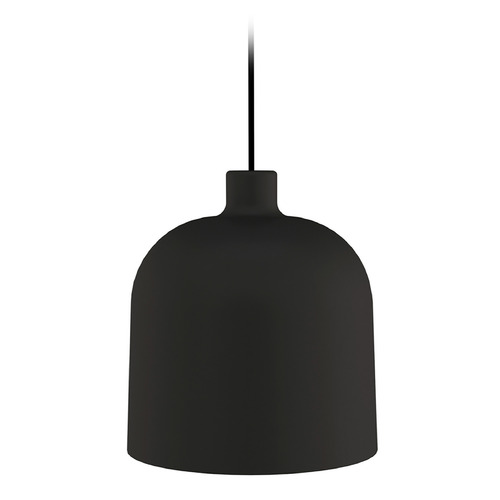 Foundry LED Pendant in Nightshade Black by Visual Comfort Modern