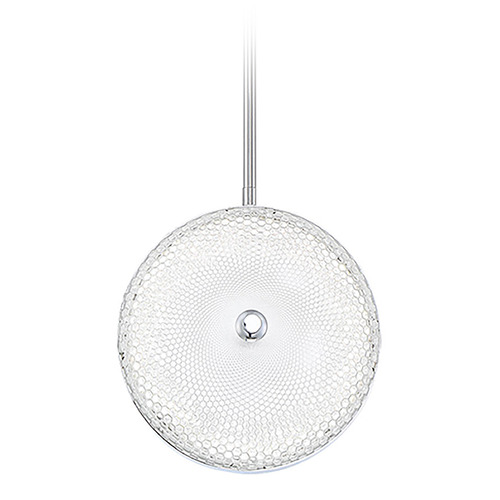 Eurofase Lighting Caledonia 10-Inch Round LED Pendant in Clear by Eurofase Lighting 35913-016