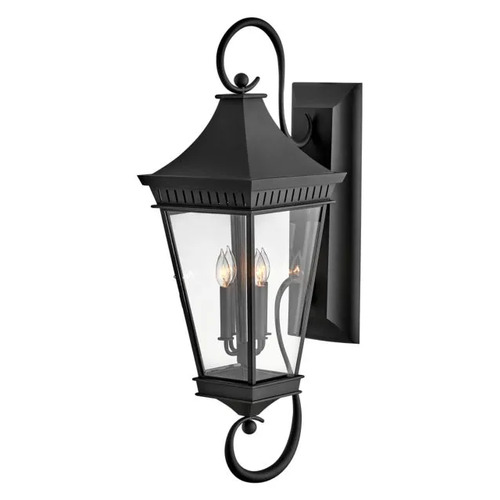 Hinkley Chapel Hill 40-Inch Outdoor Wall Light in Black by Hinkley Lighting 27098MB