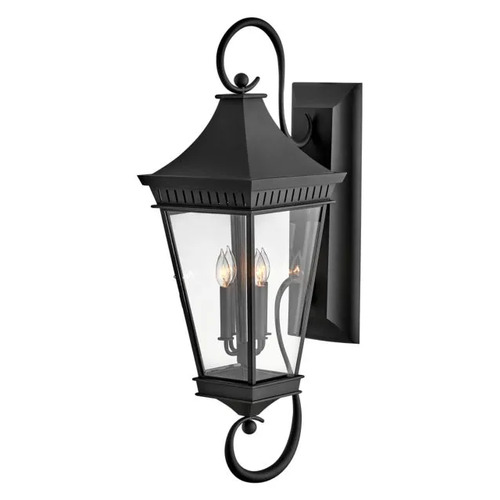 Chapel Hill 40-Inch Outdoor Wall Light in Black by Hinkley Lighting