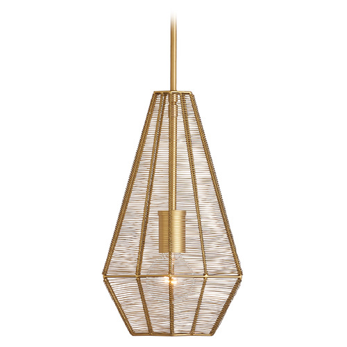 Capital Lighting Sonja 10-Inch Short Pendant in Honey Gold by Capital Lighting 9D356A