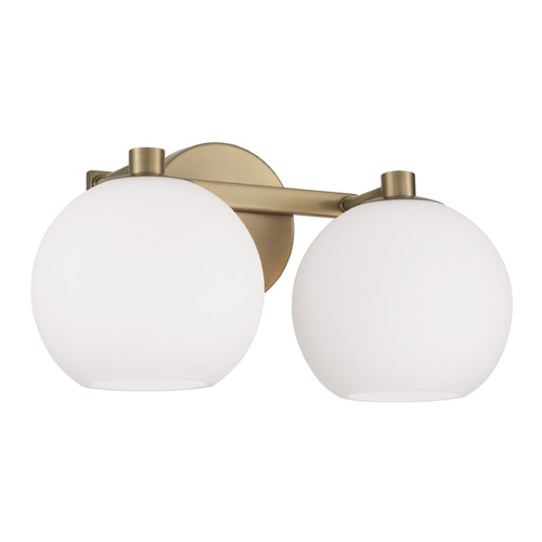 Homeplace By Capital Lighting Ansley Aged Brass Bathroom Light