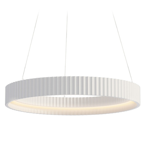 ET2 Lighting ET2 Souffle Chaulk White LED Pendant Light E25054-CHK