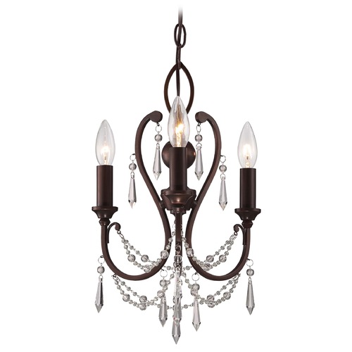 Minka Lavery Mini Chandeliers Vintage Bronze Mini-Chandelier by Minka Lavery 3138-284