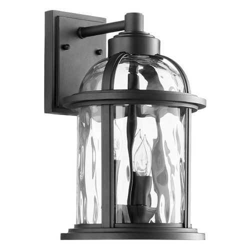 Winston Noir Outdoor Wall Light by Quorum Lighting
