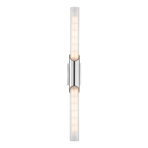 Pylon Polished Chrome Sconce by Hudson Valley Lighting
