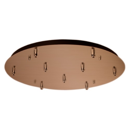 Kuzco Lighting Multi-Port Canopy Vintage Brass Ceiling Adaptor by Kuzco Lighting CNP09AC-VB