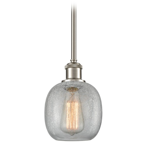 Innovations Lighting Innovations Lighting Belfast Brushed Satin Nickel Mini-Pendant Light with Globe Shade 516-1S-SN-G105