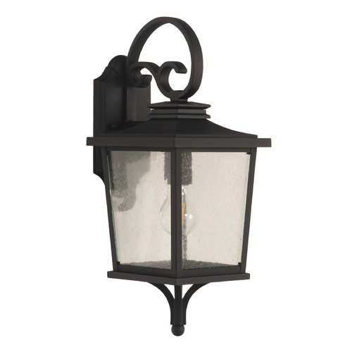 Tillman Textured Black Outdoor Wall Light by Craftmade Lighting