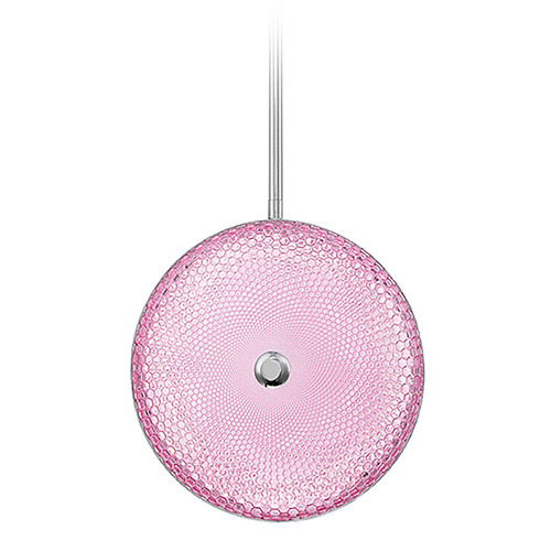 Eurofase Lighting Caledonia 10-Inch Round LED Pendant in Pink by Eurofase Lighting 35913-023