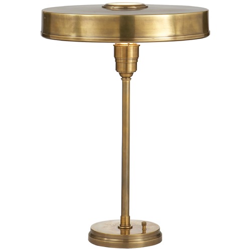 Visual Comfort Signature Collection Thomas OBrien Carlo Table Lamp in Antique Brass by Visual Comfort Signature TOB3190HAB