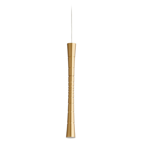 Oxygen Sabre Aged Brass LED Pendant Light