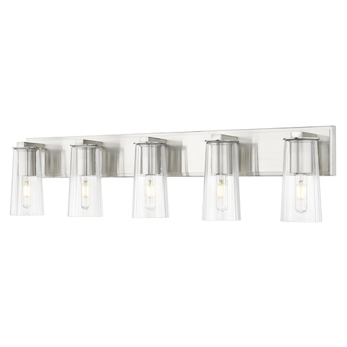 Z-Lite Z-Lite Titus Brushed Nickel Bathroom Light 826-5V-BN