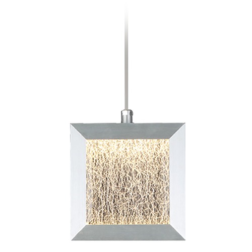 Brentwood Brushed Aluminum LED Pendant by Avenue Lighting