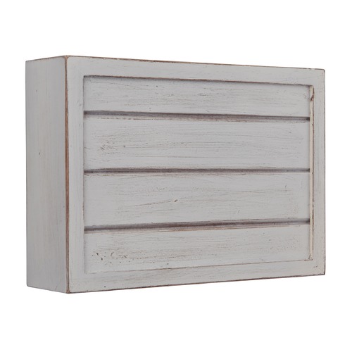 Shiplap Design Doorbell Chime in Whitewash by Craftmade Lighting