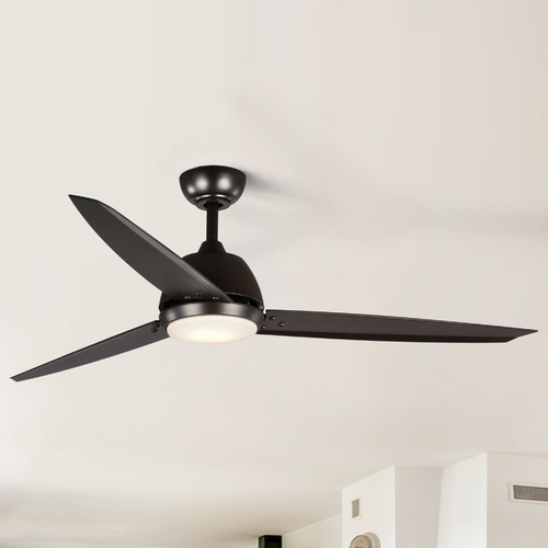 Oriole Architectural Bronze LED Ceiling Fan 3000K by Progress Lighting