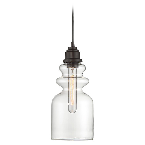 Meridian 6-Inch Mini Pendant in Oil Rubbed Bronze by Meridian M70018ORB