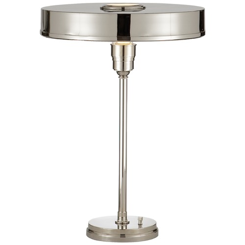 Visual Comfort Signature Collection Thomas OBrien Carlo Table Lamp in Polished Nickel by Visual Comfort Signature TOB3190PN