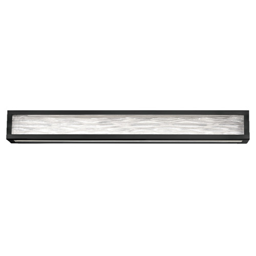 Shock Waves 38-Inch LED Bath Light in Black by Modern Forms