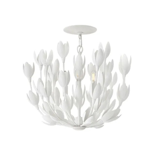 Hinkley Flora Convertible Semi-Flush in Textured Plaster by Hinkley Lighting 30011TXP