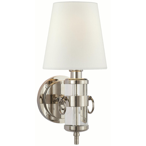 Visual Comfort Signature Collection Visual Comfort Signature Collection Thomas O'brien Jonathan Crystal Sconce TOB2730CG-L