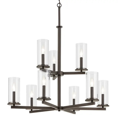 Kichler Lighting Crosby Olde Bronze Chandelier