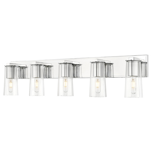 Z-Lite Z-Lite Titus Chrome Bathroom Light 826-5V-CH