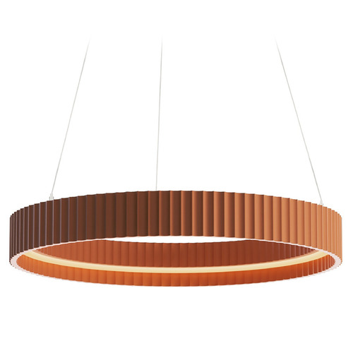 ET2 Lighting ET2 Souffle Terra Cotta LED Pendant Light E25054-TRC