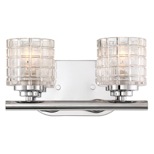 Votive Polished Nickel Bathroom Light by Nuvo Lighting