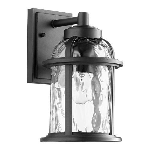 Winston Noir Outdoor Wall Light by Quorum Lighting