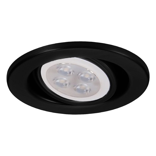 WAC Lighting 2.5 Low Volt Black LED Recessed Trim by WAC Lighting HR-837LED-BK