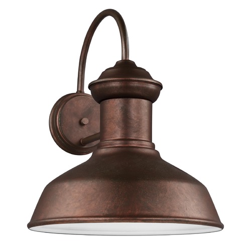 Fredricksburg Weathered Copper LED Outdoor Wall Light by Generation Lighting