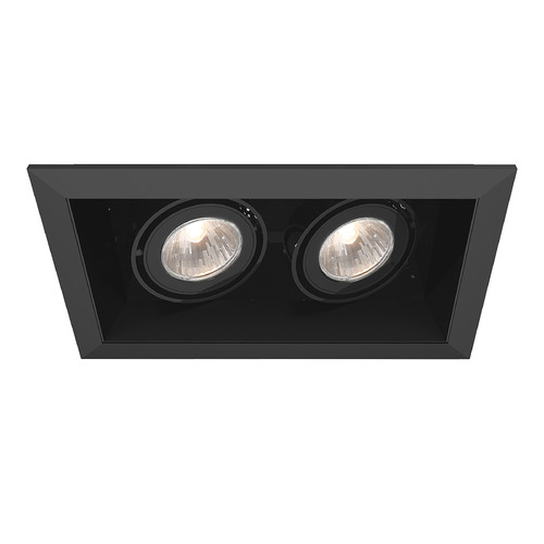 Eurofase Lighting Black & Black Recessed Kit by Eurofase Lighting TE112GU10-01