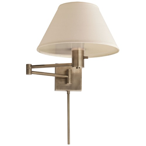 Studio VC Classic Swing Arm Lamp in Antique Nickel by Visual Comfort Signature