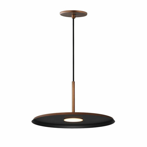 ET2 Lighting Berliner 14-Inch LED Pendant in Antique Copper by ET2 Lighting E34001-ACP