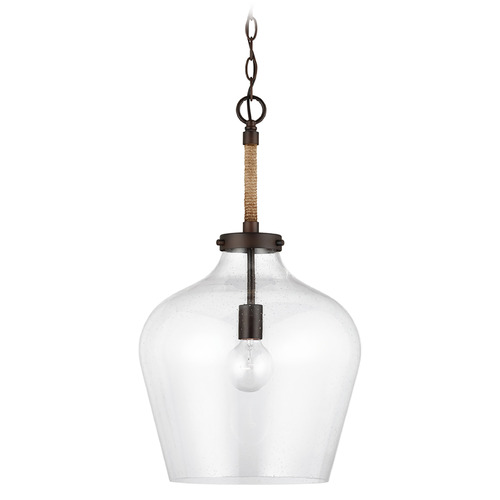 Boland 14-Inch Pendant in Bronze by Capital Lighting