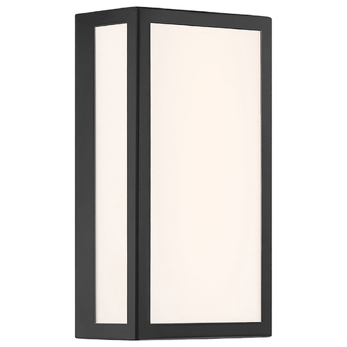 Access Lighting Geo Black LED Outdoor Wall Light by Access Lighting 20090LEDMG-BL/ACR