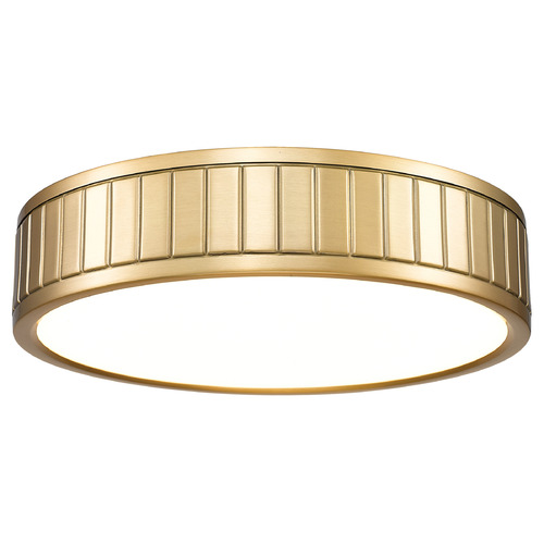 Z-Lite Madison Modern Gold LED Flushmount Light