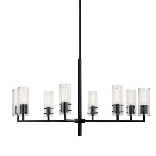 Kichler Lighting Velestino Black Chandelier