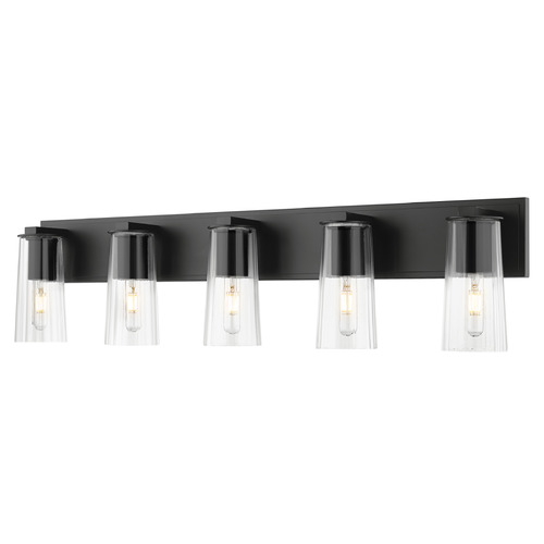 Z-Lite Z-Lite Titus Matte Black Bathroom Light 826-5V-MB