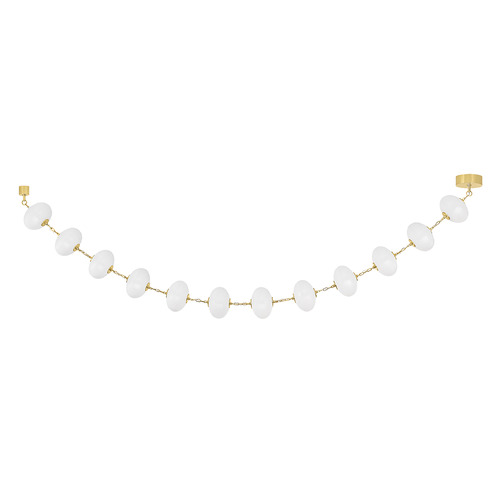 Corbett Lighting Nephele Vintage Polished Brass LED Chandelier