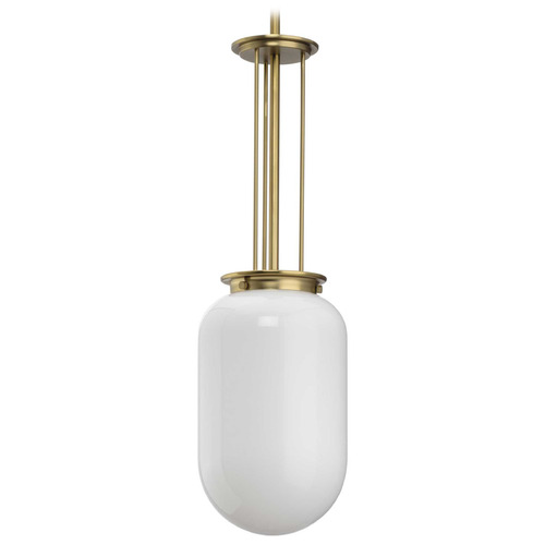 Progress Lighting Cowan 1-Light Silver Ridge Mini Pendant