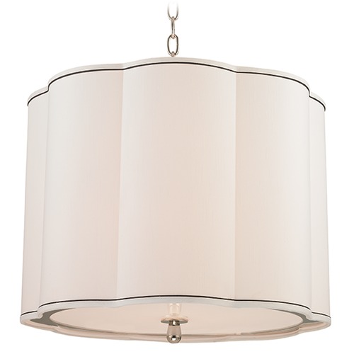 Sweeny 4-Light Pendant in Polished Nickel by Hudson Valley Lighting