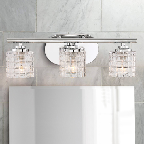 Votive Polished Nickel Bathroom Light by Nuvo Lighting