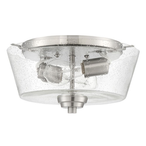 Grace Brushed Polished Nickel Flush Mount by Craftmade Lighting