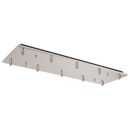 Kuzco Lighting Multi-Port Canopy Brushed Nickel Ceiling Adaptor by Kuzco Lighting CNP10AC-BN