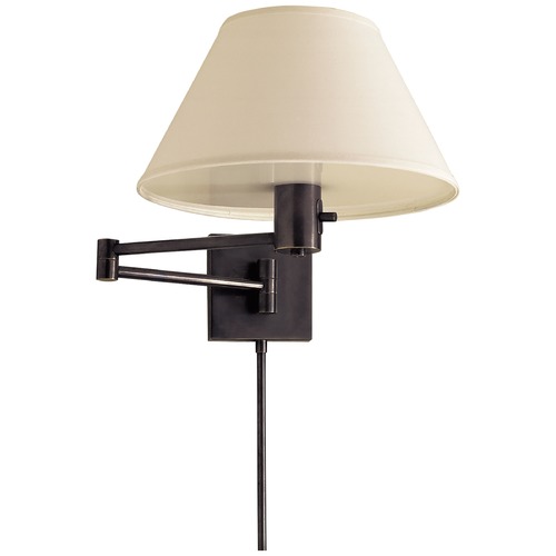 Studio VC Classic Swing Arm Lamp in Bronze by Visual Comfort Signature